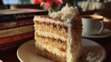 tropical coconut dessert