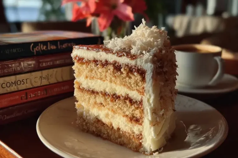 tropical coconut dessert