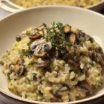 risotto with mushrooms