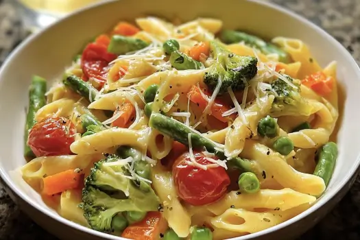 spring vegetable pasta