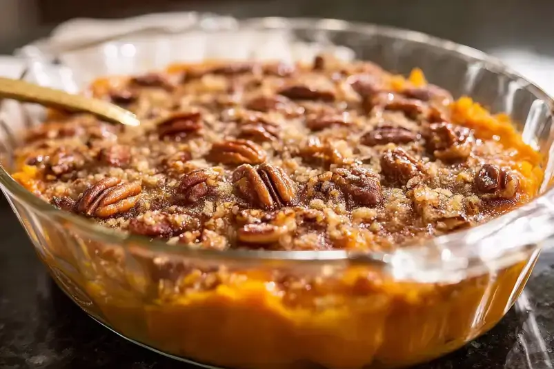 creamy sweet potato casserole