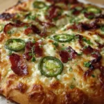 creamy jalapeño pizza