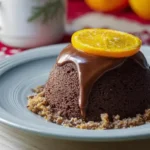 easy chocolate orange pudding