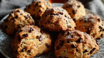 homemade chocolate scones