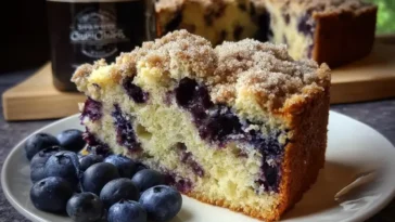 blueberry brunch cake