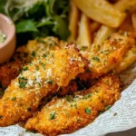 Parmesan crusted chicken tenders