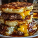 Smash burger breakfast