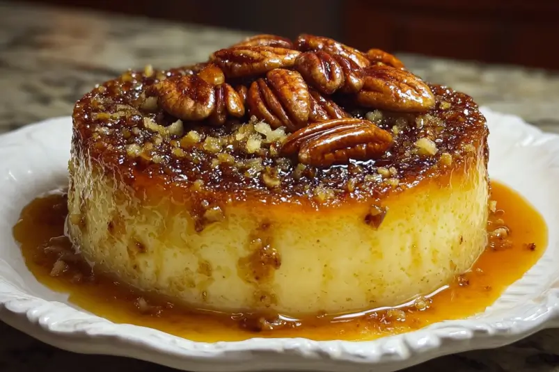 Caramel Custard Cake