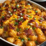 hamburger tater tot casserole