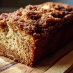 Crumbly banana bread