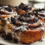 cookies and cream cinnamon rolls