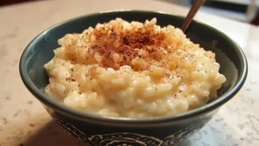 Rice Pudding Dessert