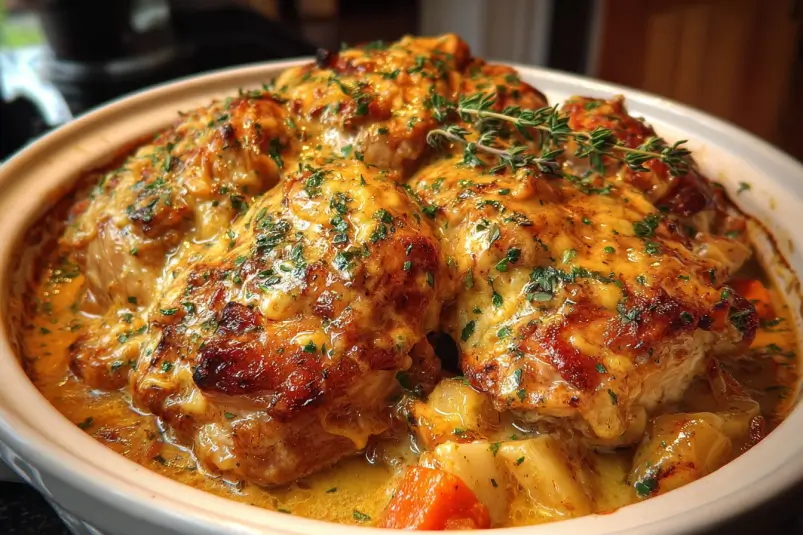 Angel chicken with pasta