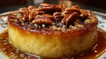 Pecan Custard Dessert
