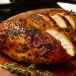 Simple chicken breast dinner