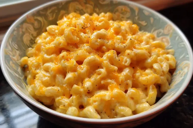 Cheesy slow cooker pasta