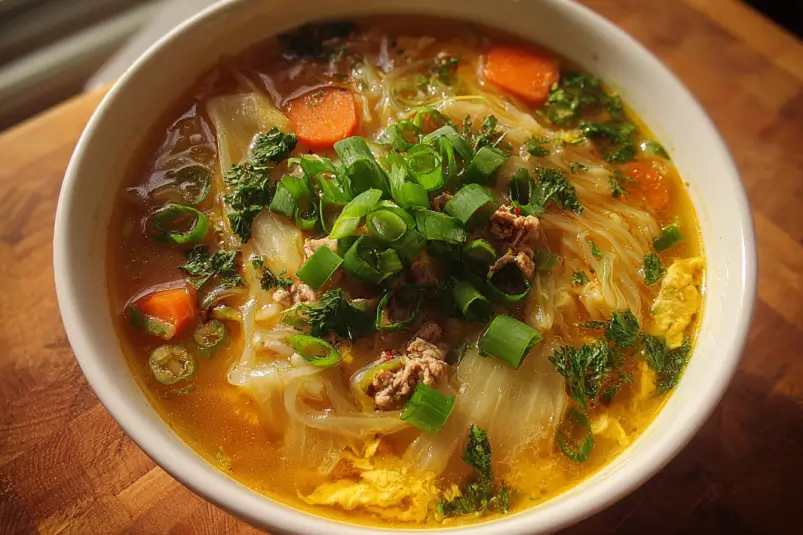 Egg Roll Soup: A Delicious Twist on a Classic Favorite 4 Easy comfort soup