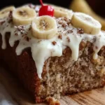 Banana Bread with Frosting