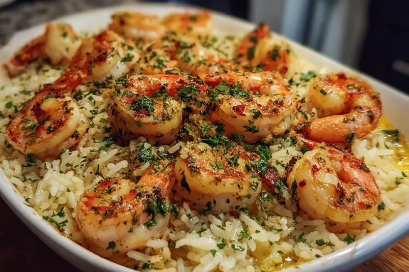 Shrimp Rice Bake Recipe
