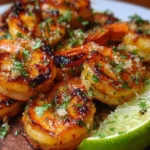 Lime Coconut Grilled Shrimp