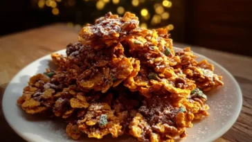 Chocolate cornflake treats