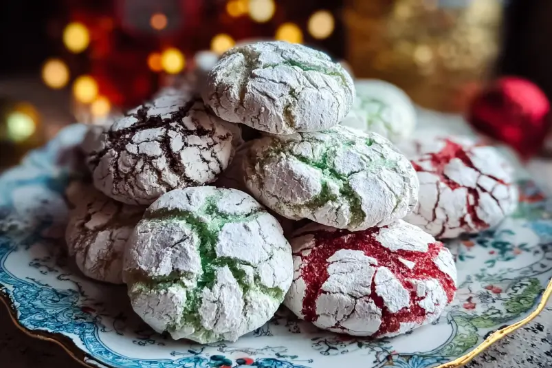 Christmas Crinkle Cookies: A Festive Treat Everyone Loves 4 Christmas Chocolate Cookies