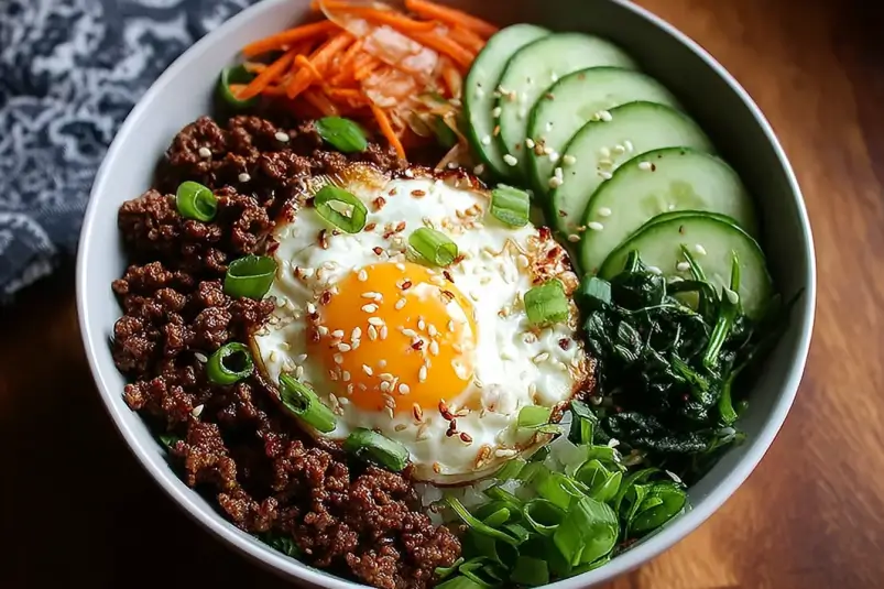 Korean Ground Beef Bowl: A Quick and Flavorful Weeknight Favorite 4 Korean-style beef, easy Korean dinner