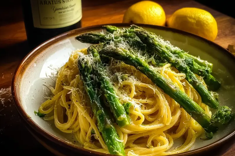 Asparagus Lemon Pasta: 25 Minutes to Pure Joy 4 Fresh Lemon Pasta