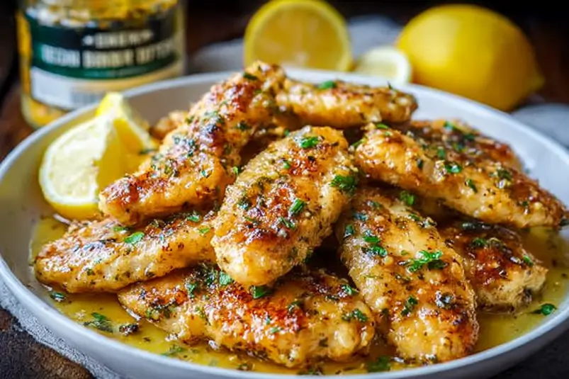 Lemon butter chicken