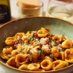 Easy creamy orecchiette