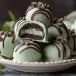 peppermint Oreo truffles