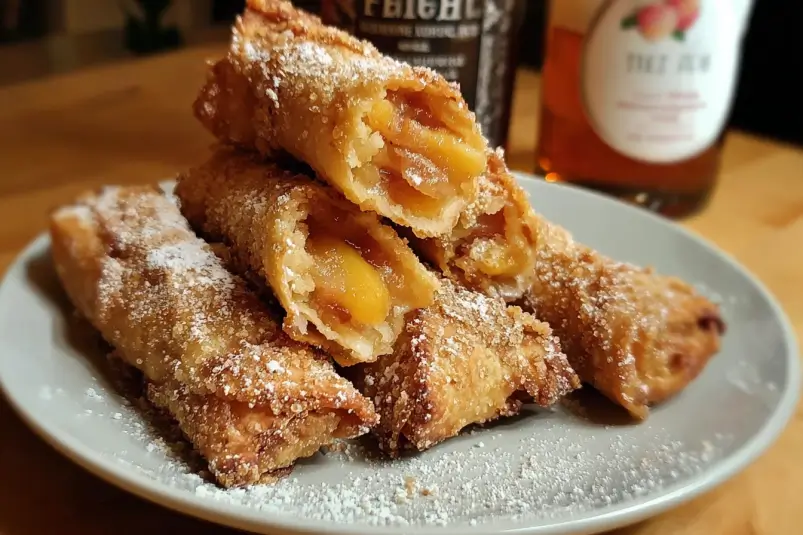 Dessert Egg Rolls