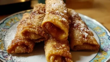 Peach Cobbler Rolls