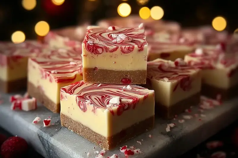 Irresistible Peppermint Swirl Fudge: The Ultimate Christmas Treat 4 Festive fudge