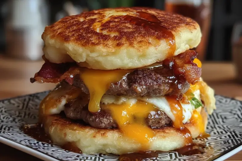 Smash Burger Pancakes: A Unique Twist on Two Comfort Classics 4 Unique pancake recipe