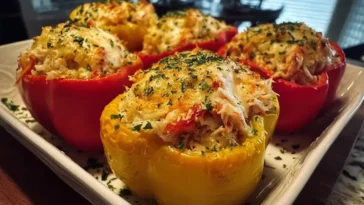 Shrimp and Crab Bell Peppers