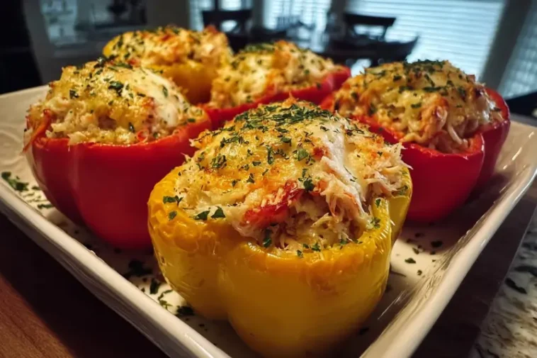 Shrimp and Crab Bell Peppers