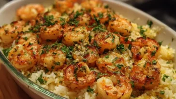 Garlic Butter Shrimp Dish