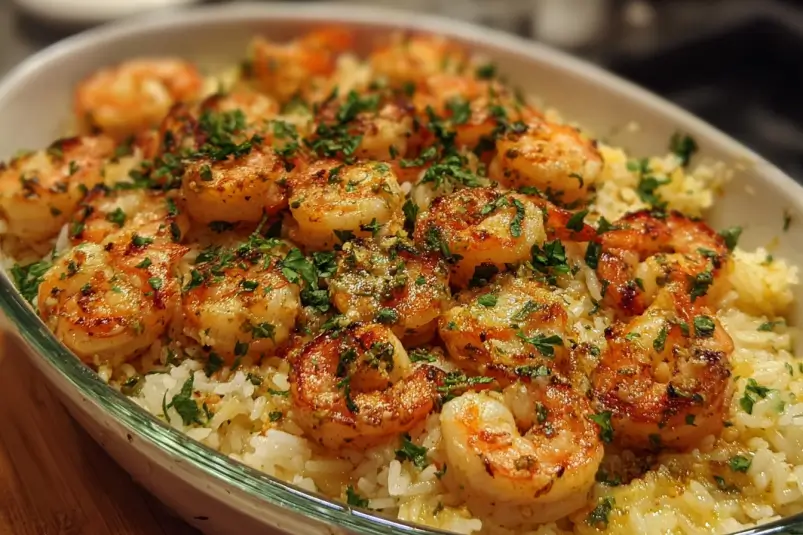 Garlic Butter Shrimp Dish
