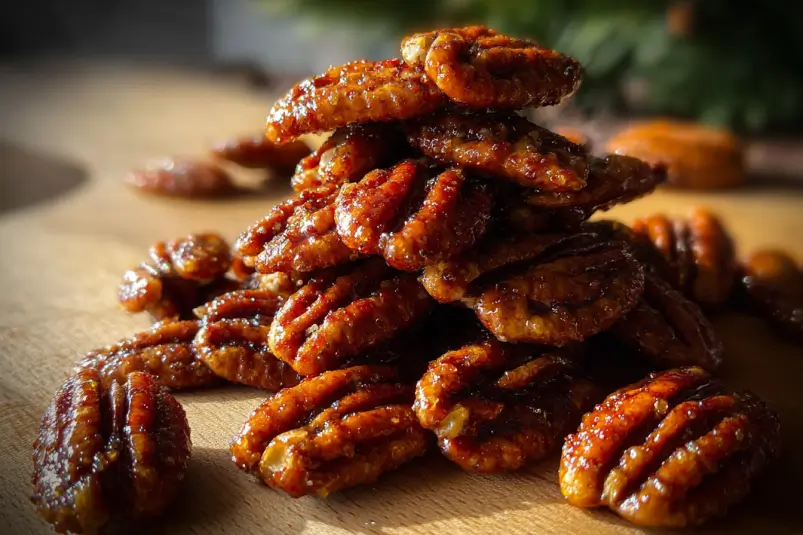 Gingersnap Pecans 4 Spiced pecans