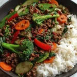Asian Beef Rice Bowl