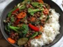 Asian Beef Rice Bowl