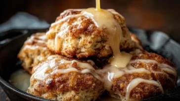 Apple Pie Biscuits Freshly Baked and Flaky
