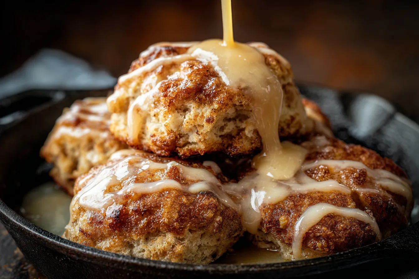Apple Pie Biscuits: Delightfully Easy & Irresistible Treats 3 Apple Pie Biscuits Freshly Baked and Flaky