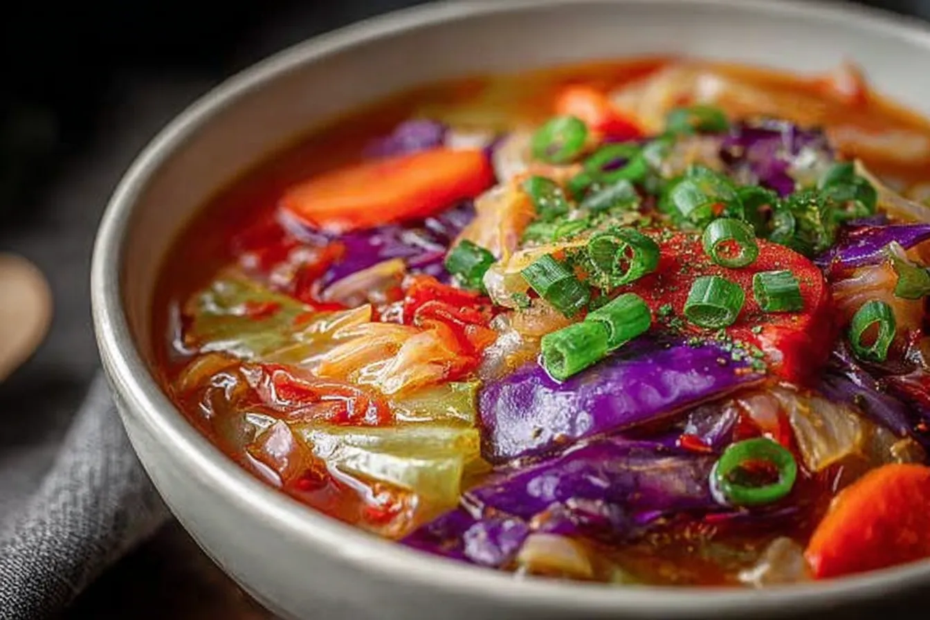 Best Cabbage Fat Burning Soup – Delicious Weight Loss Boost 3 Cabbage Fat Burning Soup in a Bowl