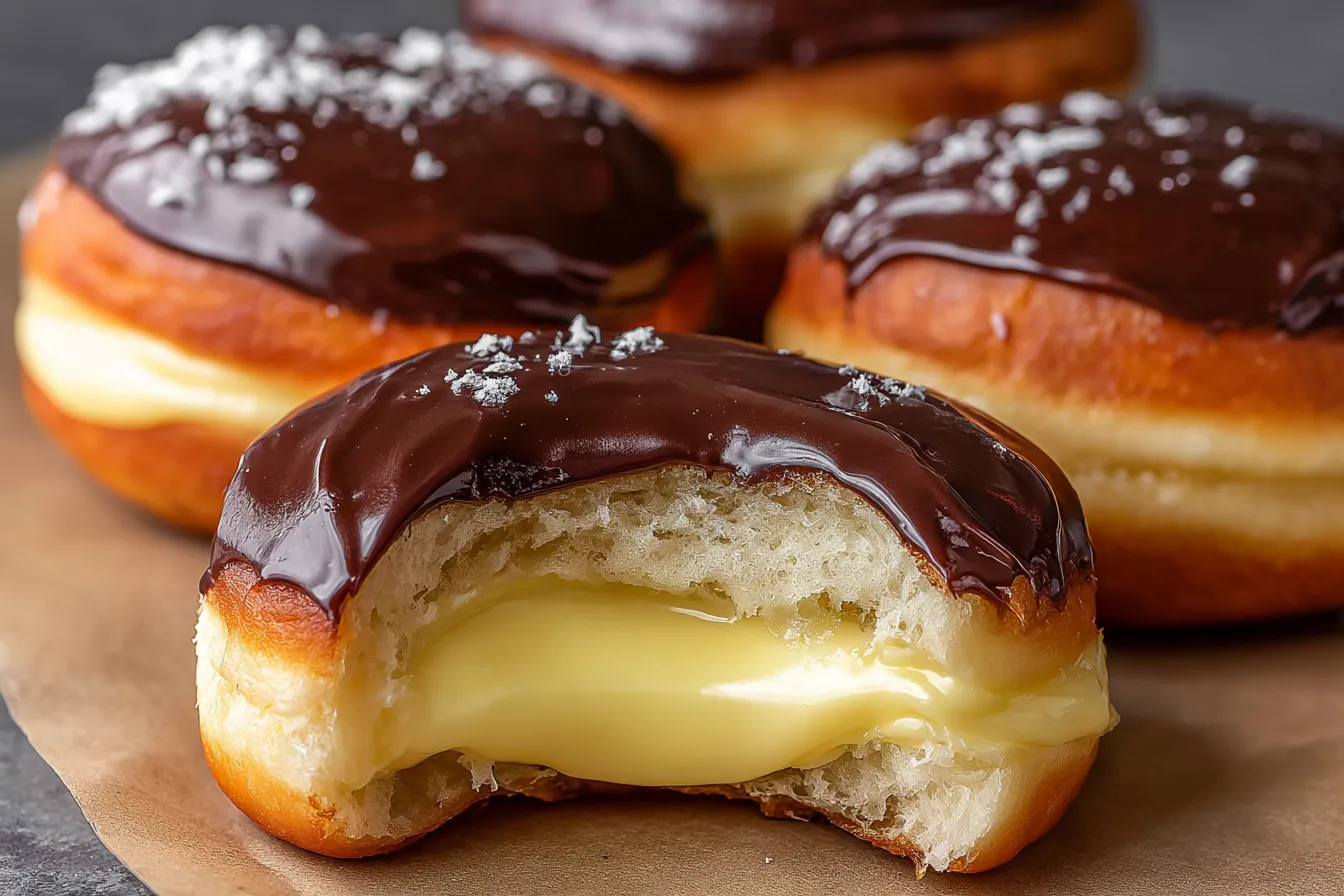 Boston Cream Donuts