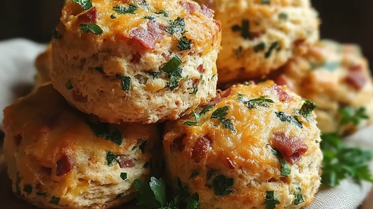 Breakfast Protein Biscuits Freshly Baked and Ready to Enjoy