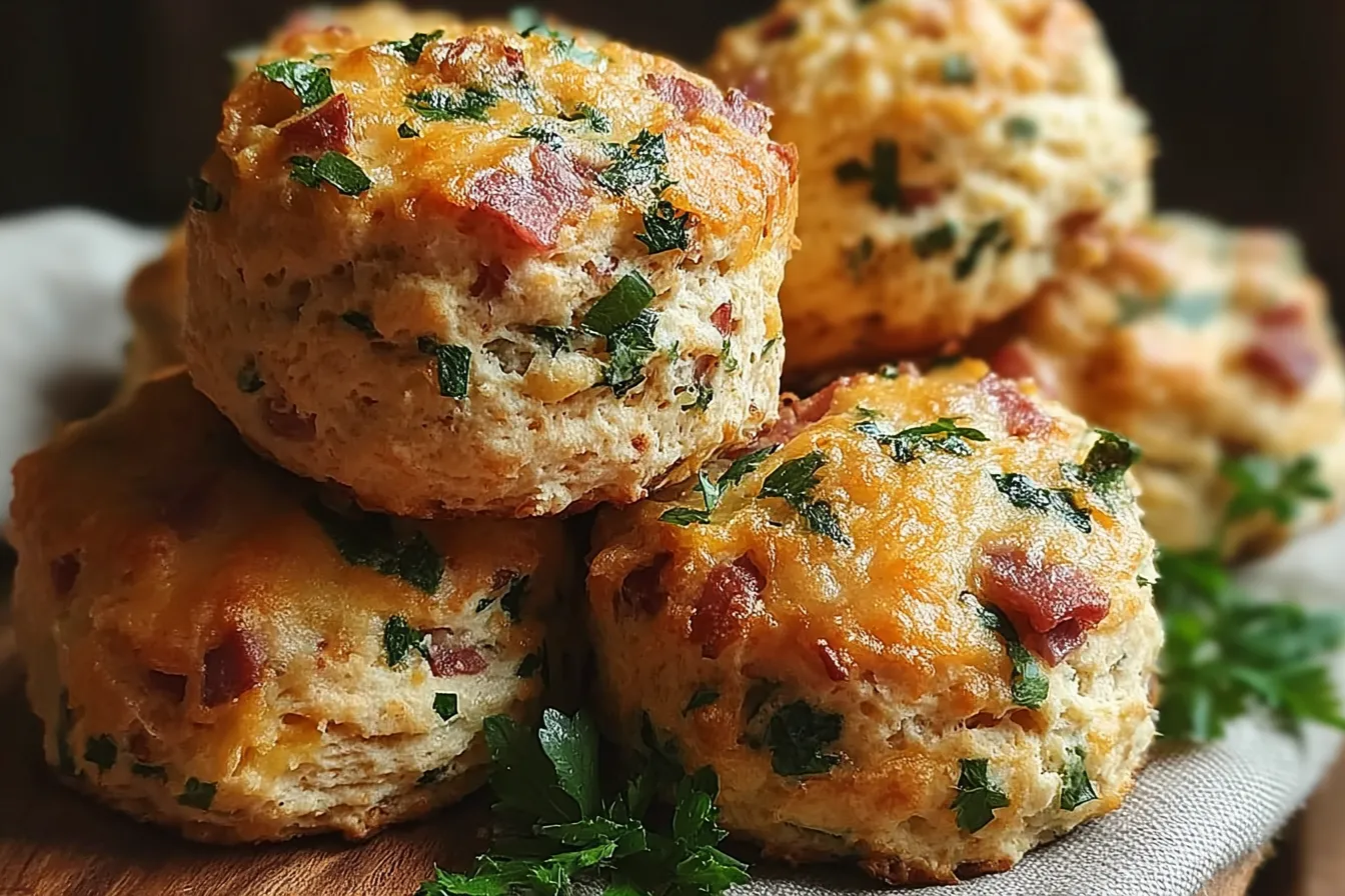 Breakfast Protein Biscuits Freshly Baked and Ready to Enjoy