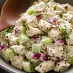 Delicious Chicken Salad Recipe in a Bowl