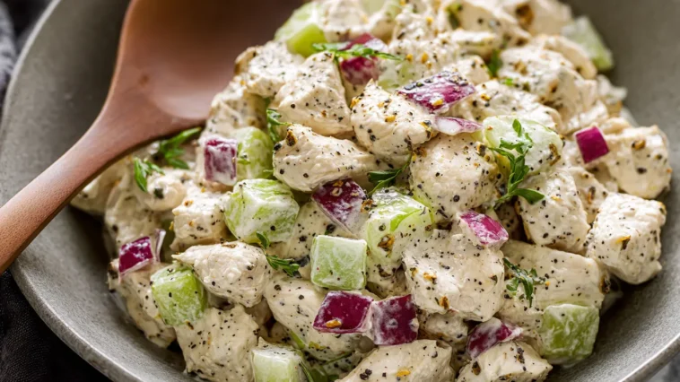Delicious Chicken Salad Recipe in a Bowl